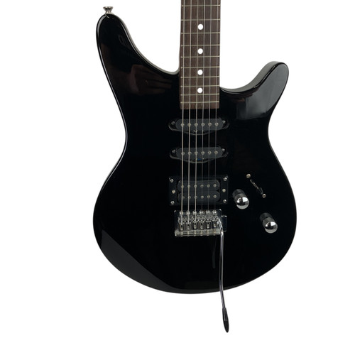 Vist Large View of Product Image Which is Used Rogue ROCKETEER HSS  Electric Guitar Black 6-String