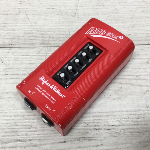 Vist Large View of Product Image Which is Used Hughes & Kettner Red Box 5 Guitar Cabinet Simulator/Direct Box