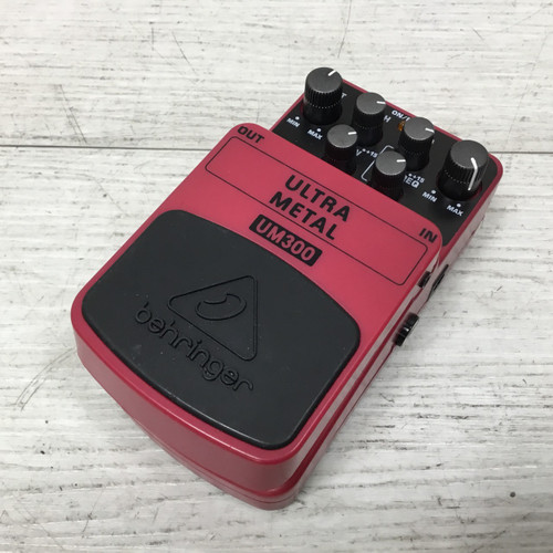 Vist Large View of Product Image Which is Used Behringer UM300 Ultra Metal Distortion Pedal