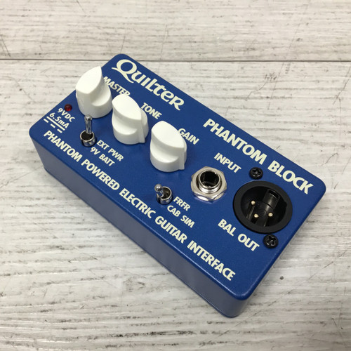 Vist Large View of Product Image Which is Used Quilter Phantom Block Electric Guitar Interface
