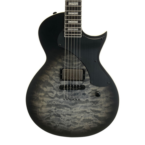 Vist Large View of Product Image Which is Used LTD EC-01FT Charcoal Burst Electric Guitar Black 6-String