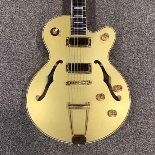 Vist Large View of Product Image Which is Used EPIPHONE UPTOWN KAT ES GOLD Semi-Hollow Electric Guitar