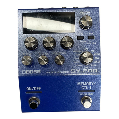 Vist Large View of Product Image Which is Used Boss Synthesizer Sy-200 Synthesizer Pedal