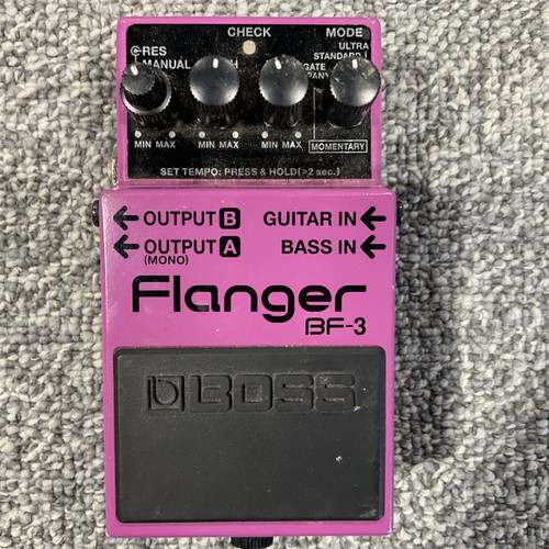 Vist Large View of Product Image Which is Used BOSS BF-3 FLANGER Guitar Pedal