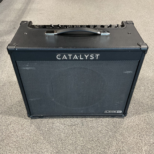 Vist Large View of Product Image Which is Used LINE 6 CATALYST 100 Solid State Guitar Amplifier