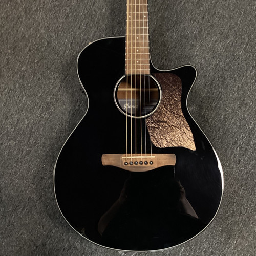 Vist Large View of Product Image Which is Used Ibanez AEG50 Laminate Top Acoustic Guitar Black