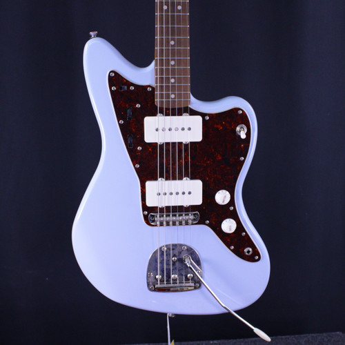 Vist Large View of Product Image Which is Used Squier CLASSIC VIBE 60S JAZZMASTER Offset Double Cutaway Electric Guitar Blue 6-String