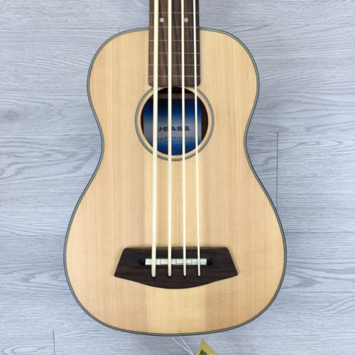 Vist Large View of Product Image Which is Used Kala KA-UBASS-2-FL Acoustic Bass Guitar Natural 4-String