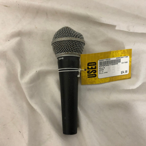 Vist Large View of Product Image Which is Used Shure SM48 Dynamic Microphone
