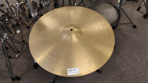 Vist Large View of Product Image Which is Used Zildjian 20 INCH 1970S AVEDIS RIDE Vintage Ride Cymbal 20"