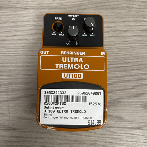 Vist Large View of Product Image Which is Used - Behringer UT100 ULTRA TREMOLO