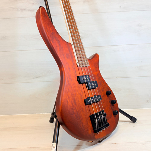 Vist Large View of Product Image Which is Used Jackson JS Series Spectra Bass JS3Q Natural Stained 4-String Bass Modern Metal Bass Guitar Wood 4-String