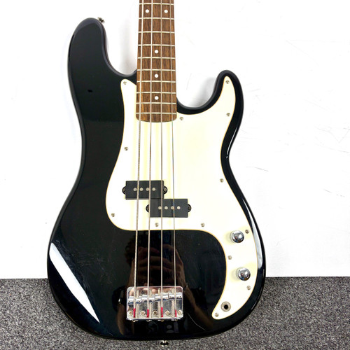 Vist Large View of Product Image Which is Used Squier Precision Bass Guitar Black 4-String