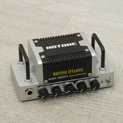 Vist Large View of Product Image Which is Used Hotone Nano Legacy British Invasion Solid State Guitar Head