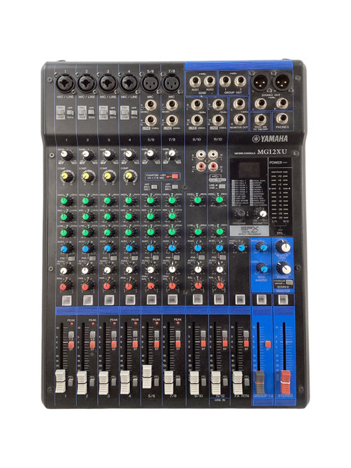 Vist Large View of Product Image Which is Used Yamaha MG12XU MIXING CONSOLE