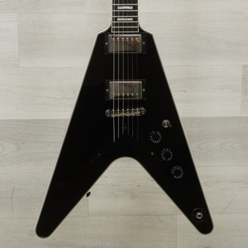 Vist Large View of Product Image Which is Used Dean Vengeance Select Pointy Electric Guitar Black