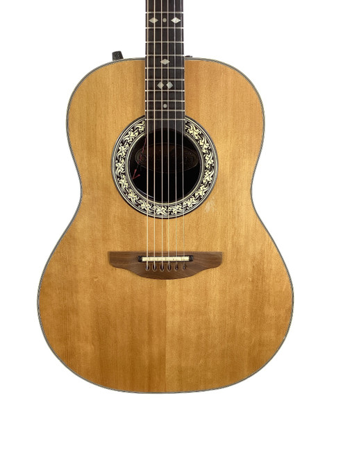 Vist Large View of Product Image Which is Used Ovation 1612-4 CUSTOM BALLADEER 1976 Acoustic/Electric Guitar -WEAR