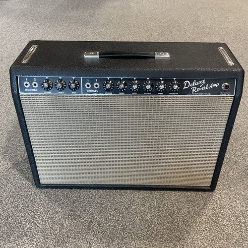 Vist Large View of Product Image Which is Used 1964-1965 FENDER DELUXE REVERB Tube Guitar Amplifier