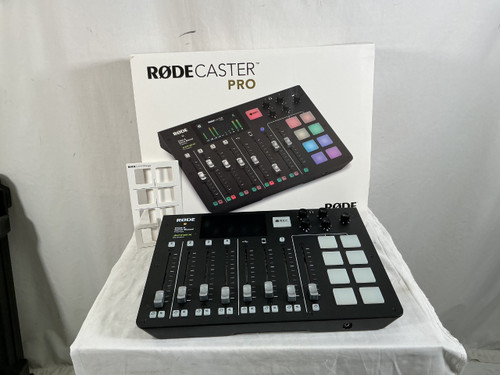 Vist Large View of Product Image Which is Used Rode RODECASTER PRO PODCASTER INTERFACE Computer Interface 4 A/D Recording Inputs