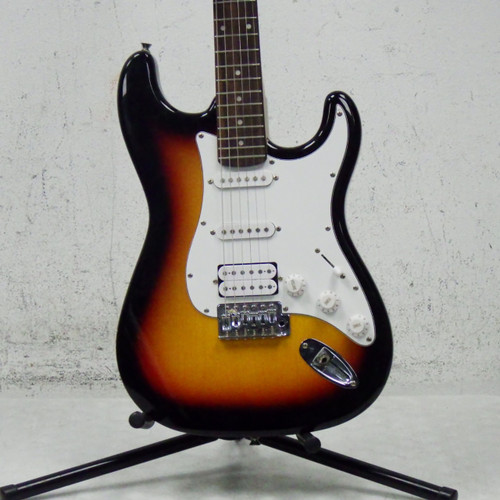 Vist Large View of Product Image Which is Used Donner Standard Series Strat S Type Electric Guitar Sunburst 6-String
