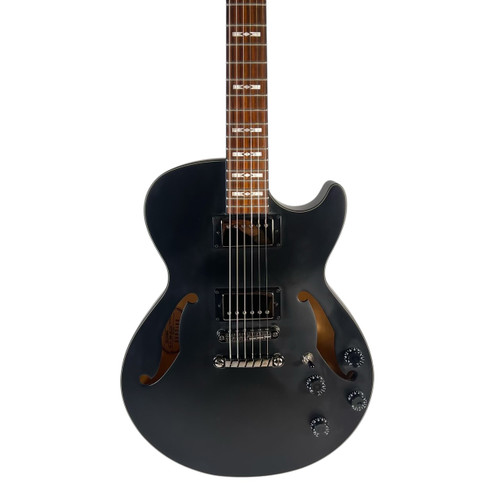 Vist Large View of Product Image Which is Used 2008 Ibanez Artcore AGS73B-BKF Semi-Hollow Electric Guitar - Black