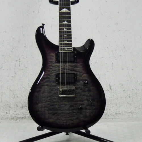 Vist Large View of Product Image Which is Used Paul Reed Smith - PRS SE MARK HOLCOMB Double Cut Electric Guitar Purple 6-String