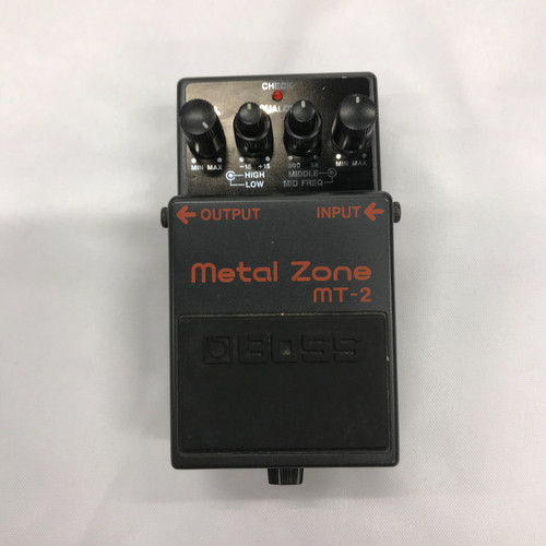 Vist Large View of Product Image Which is Used Boss MT-2 METAL ZONE Distortion Pedal