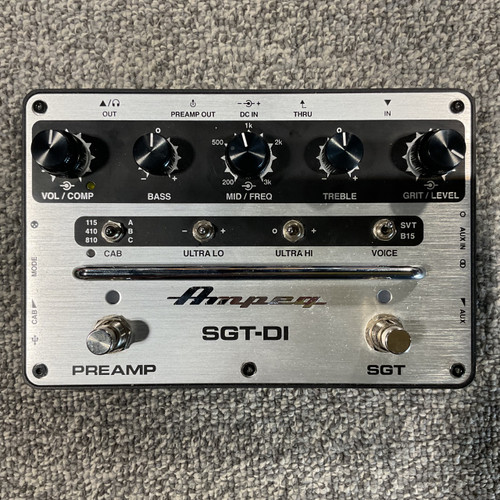 Vist Large View of Product Image Which is Used AMPEG SGT-DI BASS PREAMP PEDAL