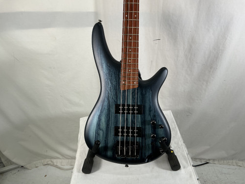 Vist Large View of Product Image Which is Used Ibanez SR300E Bass Guitar Blue 4-String