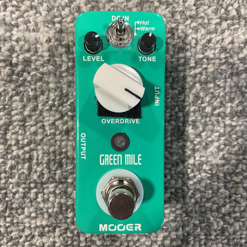 Vist Large View of Product Image Which is Used MOOER GREEN MILE OVERDRIVE Guitar Pedal