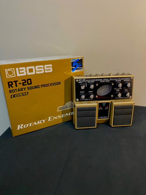Vist Large View of Product Image Which is Used Boss RT-20 ROTARY ENSEMBLE SOUND PROCESSOR Phaser Pedal