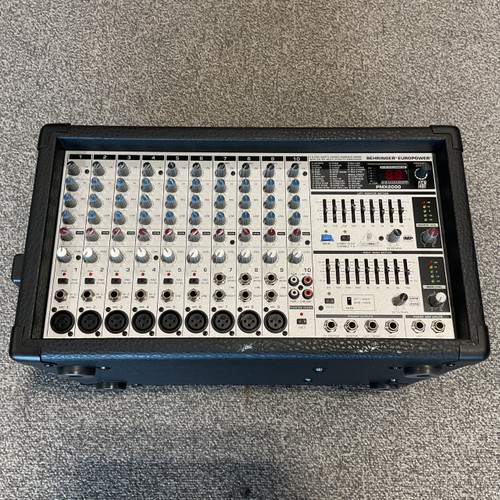 Vist Large View of Product Image Which is Used BEHRINGER EUROPOWER PMX2000 Powered Mixing Head
