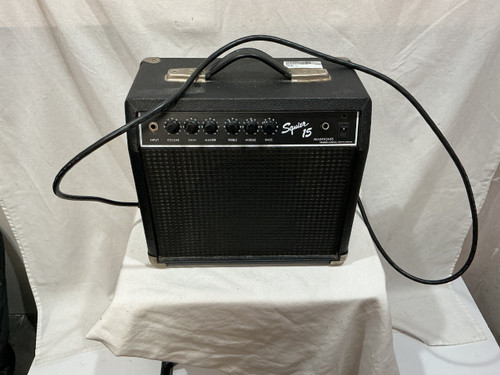 Vist Large View of Product Image Which is Used Squier SQUIRE 15 1 x 8 Solid State Amplifier 1 x 8