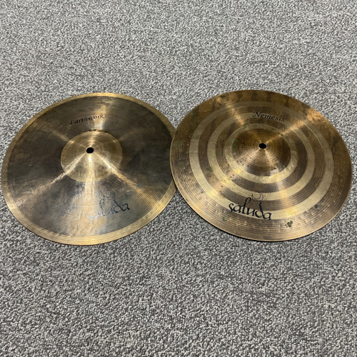 Vist Large View of Product Image Which is Used SALUDA NEMESIS / EARTHWORKS 13 INCH Hi Hat Cymbals