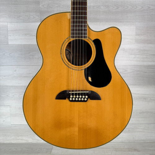 Vist Large View of Product Image Which is Used Alvarez AJ-60SC/12 Acoustic-electric Guitar - Natural - 12-string - See Description - Case Included