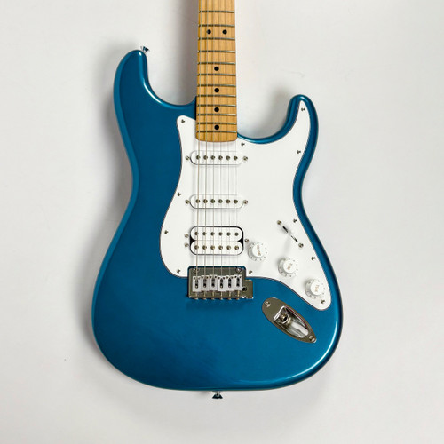 Vist Large View of Product Image Which is Used Fender HSS Standard Stratocaster Electric Guitar Blue 6-String
