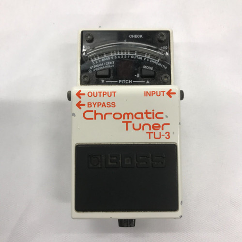 Vist Large View of Product Image Which is Used Boss TU-3 CHROMATIC TUNER Tuner Pedal