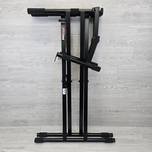 Vist Large View of Product Image Which is Used Proline PL402 2 TIER KEYBOARD STAND Tiered Keyboard Stand