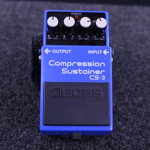 Vist Large View of Product Image Which is Used Boss CS-3 COMPRESSION SUSTAINER Compressor Pedal