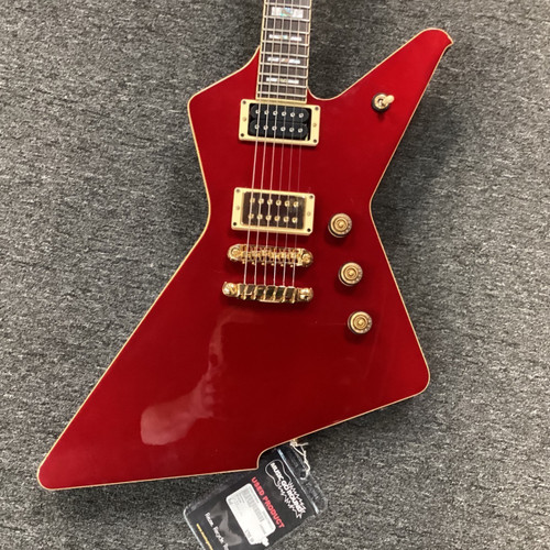 Vist Large View of Product Image Which is Used Ibanez DT420 Pointy Electric Guitar Red 6-String