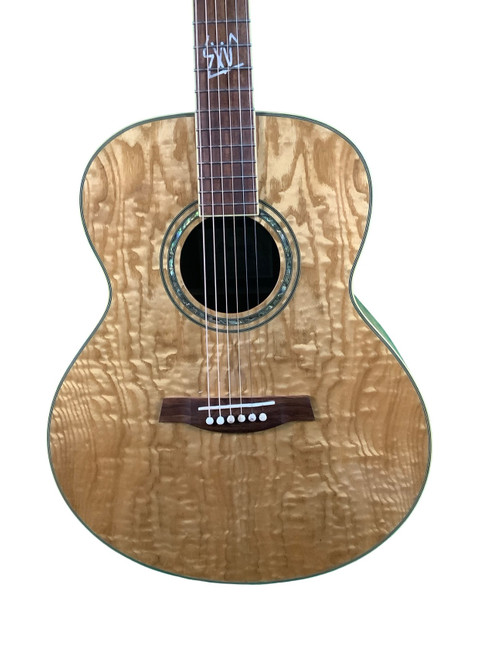 Vist Large View of Product Image Which is Used Ibanez EW20S NT1201 Solid Top Acoustic Guitar Natural
