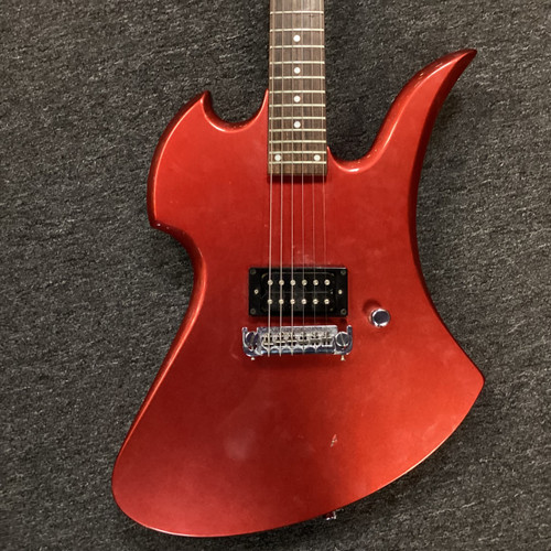 Vist Large View of Product Image Which is Used BC Rich BRONZE SERIES MOCKINGBIRD Pointy Electric Guitar Red 6-String