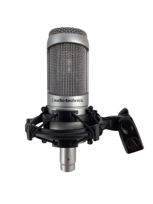 Vist Large View of Product Image Which is Used Audio Technica AT-3035 Condenser Microphone w/Shockmount