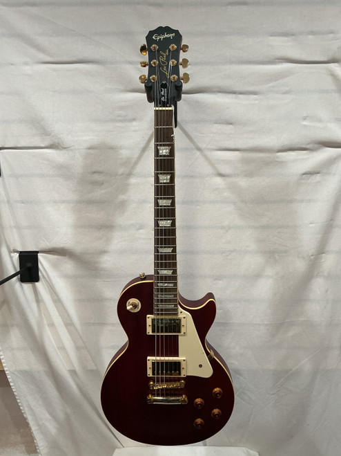 Vist Large View of Product Image Which is Used Epiphone 2010 EPIPHONE LES PAUL STANDARD LP Type Electric Guitar Red 6-String