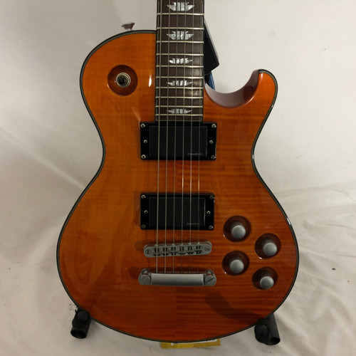 Vist Large View of Product Image Which is Used Charvel DS-2 MARIGOLD LP Type Electric Guitar Orange 6-String