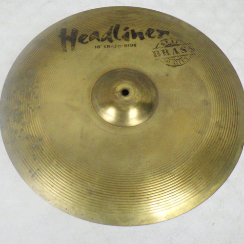 Vist Large View of Product Image Which is Used Meinl headliner 18 Inch Crash Ride   Cymbal 18"