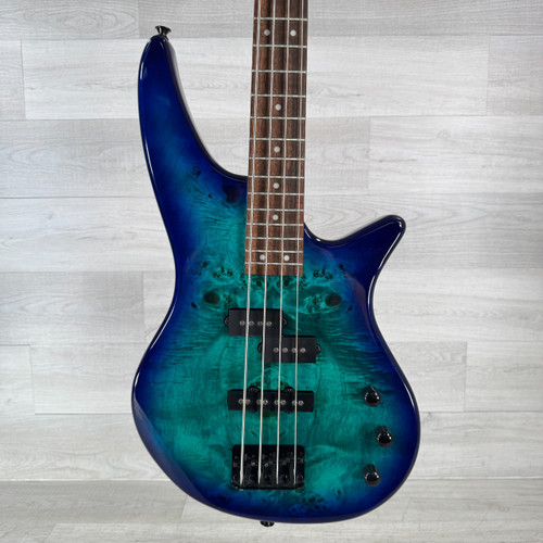 Vist Large View of Product Image Which is Used Jackson JS Series Spectra JS2P IV Electric Bass - Blue Burst - AS IS - See Description