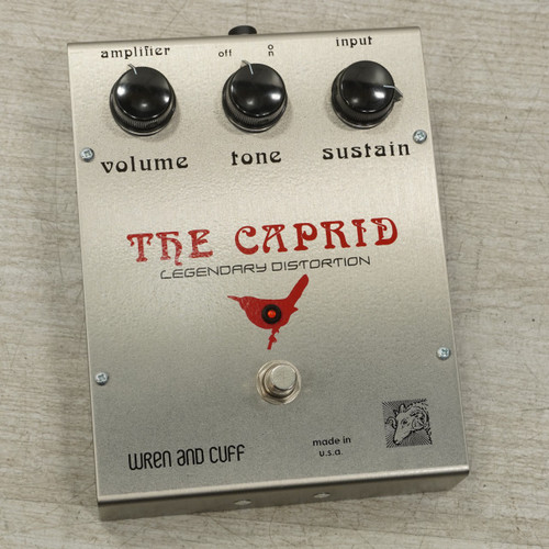 Vist Large View of Product Image Which is Used Wren And Cuff The Caprid Fuzz Pedal