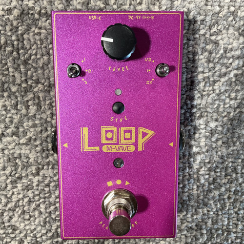 Vist Large View of Product Image Which is Used MVAVE LOOP Guitar Looper Pedal