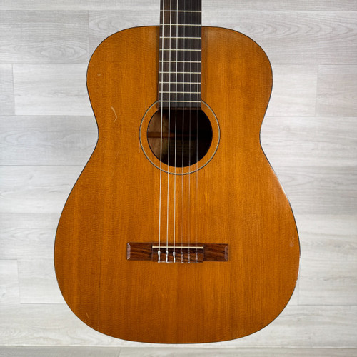 Vist Large View of Product Image Which is Used Harmony Vintage Nylon String Acoustic Guitar - Natural
